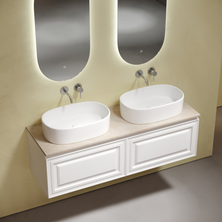 Столешница Sancos TT140A2 140х46 накладная цвет бежевый